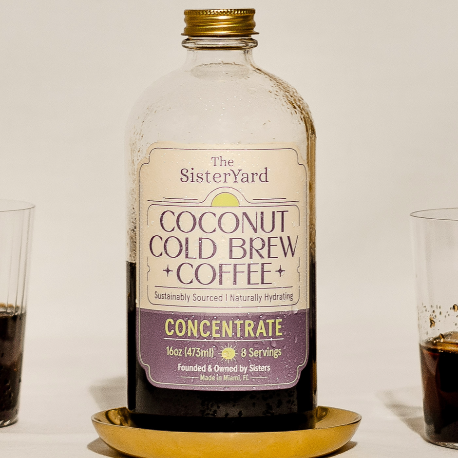 The SisterYard Coconut Cold Brew Coffee Concentrate