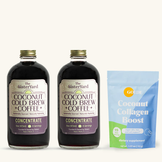 The SisterYard x Golde Coconut Collagen Cold Brew Latte Box